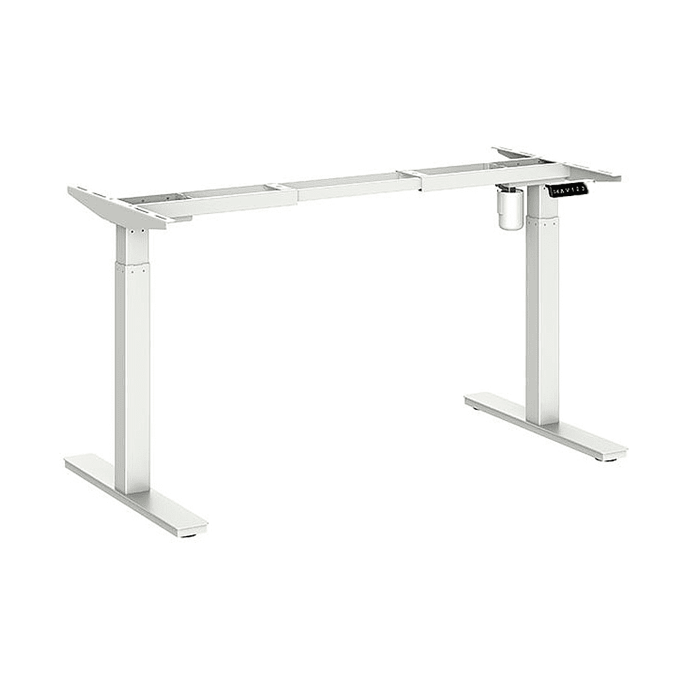 Каркас стола с электроприводом одномоторный AOKE, Well Desk Light, белый (AK-LCSM01T-WT)
