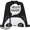 Мешок для обуви "Panda", черный - 2