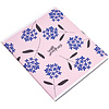 Тетрадь "Simple синие цветы", А5, 48 листов, клетка, розовый - 2