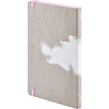 Блокнот "Inspiration Book M Cloud Pink", А5, 88 листов, серый, розовый