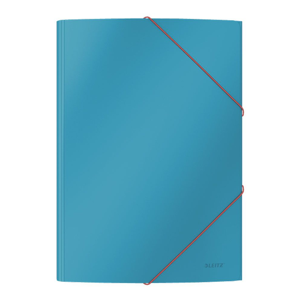 Папка на резинках "Leitz Cosy", А4, 31 мм, картон, синий