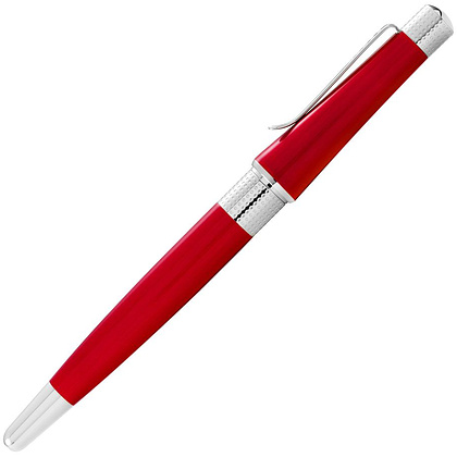 Ручка перьевая "Cross Beverly Translucent Red Lacquer", M, красный, серебристый, патрон черный - 4