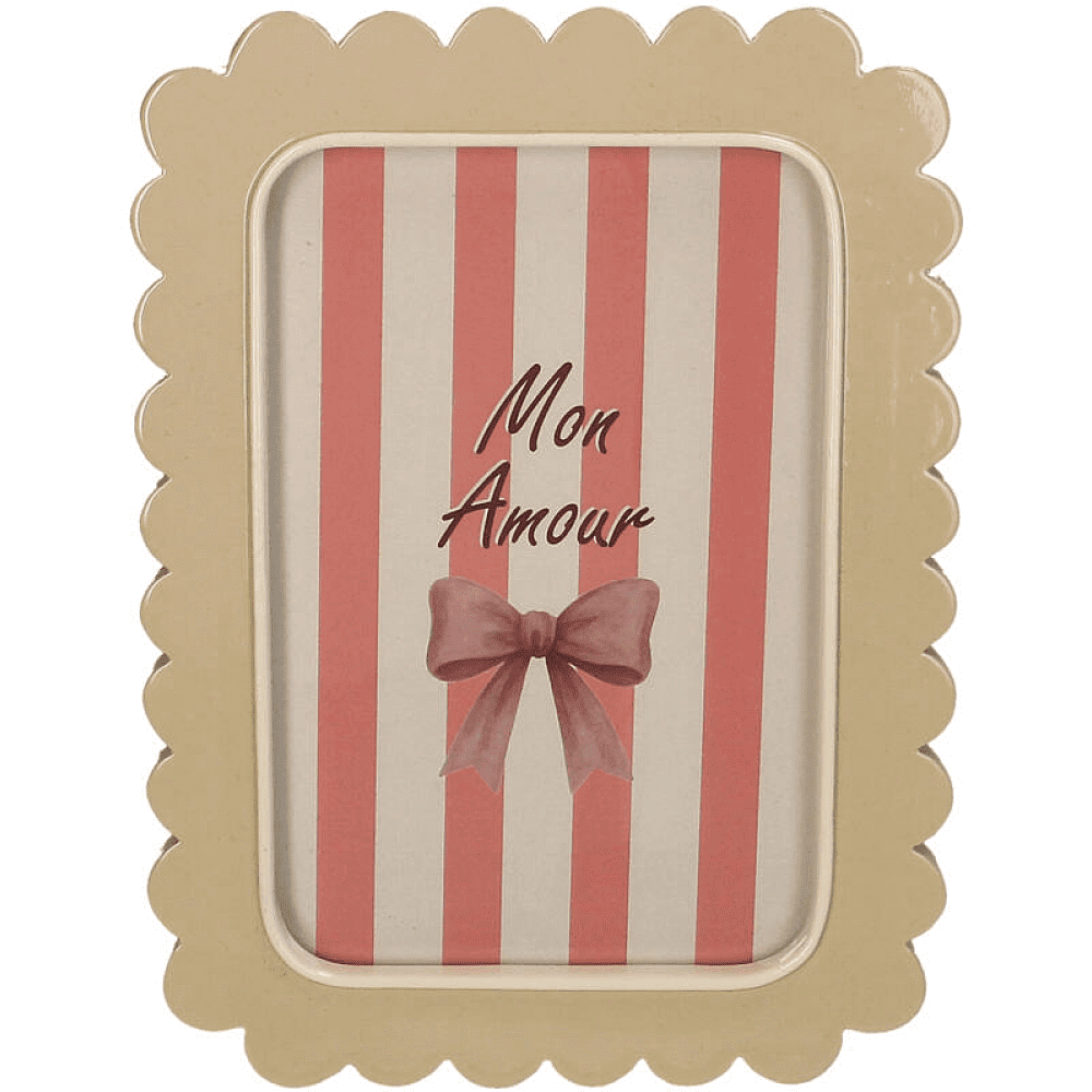 Фоторамка "KAL-7834", 10х15 см, бежевый