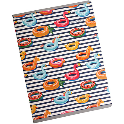 Тетрадь "Cute & Funny. Дизайн 1", А4, 60 листов, клетка, разноцветный - 2