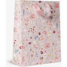 Пакет бумажный подарочный "Italy Garden LV", 25.5х31.5х11 см, ассорти