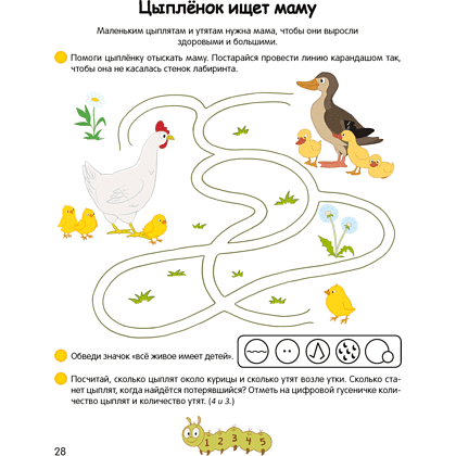 Книга "Умней-ка. 4-5 лет. Знакомство с природой", Петрикевич А. А. - 5