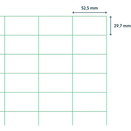 Самоклеящиеся этикетки универсальные "Rillprint", 52.5x29.7 мм, 100 листов, 40 шт, белый - 3
