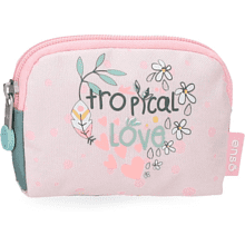 Кошелек-монетница "Tropical Love", розовый