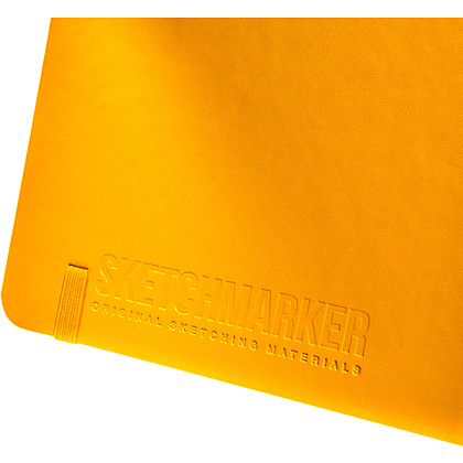 Скетчбук "Sketchmarker. Зярняткi росквiту", А5-, 80 листов, нелинованный, желтый - 6