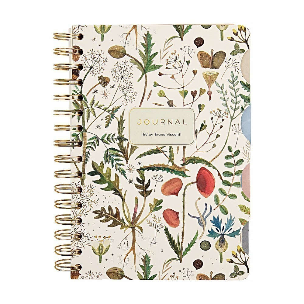 Книга записная "Flora. Луговые травы", А5, 150х210 мм, 120 листов, белый - 2