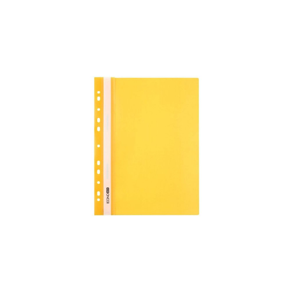 Папка-скоросшиватель "Economix", A4, желтый