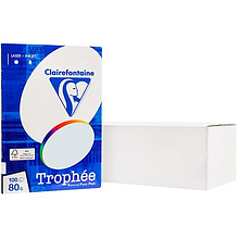 Бумага цветная "Trophée", А4, 100 листов, 80 г/м2, светло-голубой