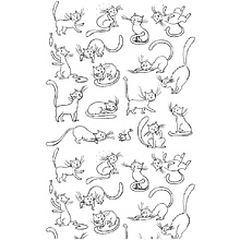 Раскраска "Котята и щеночки. Кто милее?"