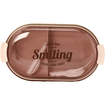 Контейнер д/еды "Smiling", розовый