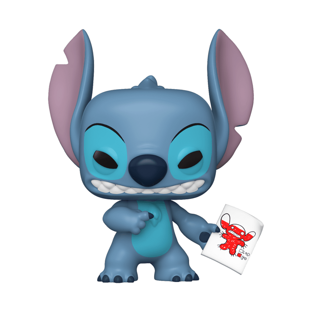 Фигурка Funko POP! Лило и Стич: Стич с рисунком настроения - 3