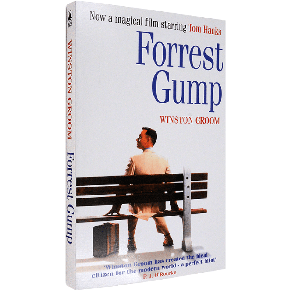 Книга на английском языке "Forrest Gump", Уинстон Грум