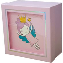 Коробка подарочная "Princess", 19x19x9.5 см