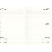 Ежедневник датированный "Намерение" на 2027 год, А5, 352 страницы, черный