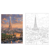Раскраска на английском языке "Thomas Kinkade Studios. Inspired Destinations. A Coloring Book for Travelers" - 3