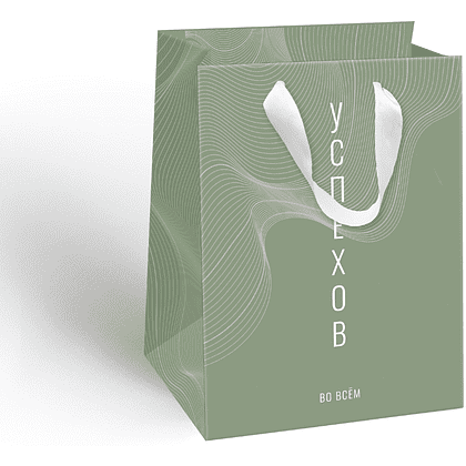 Пакет бумажный подарочный "Country", 11.4х14.6х6.4 см, ассорти