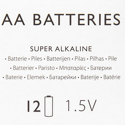 Батарейки алкалиновые Q-Connect "AA/LR6", 12 шт. - 2