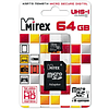 Карта памяти Mirex UHS-I MicroSDXC 64GB V30/A1/C10 (Class 10) - 2
