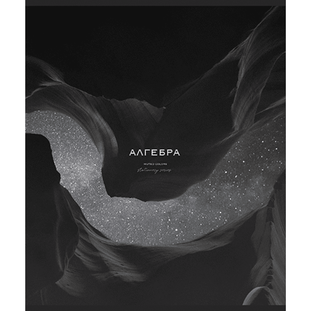 Тетрадь предметная "Моно. Алгебра", А5, 48 листов, клетка 