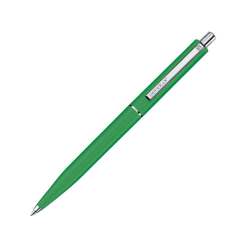 Ручка шариковая автоматическая "Senator Point Polished", 1.0 мм, ассорти, стерж. синий - 4