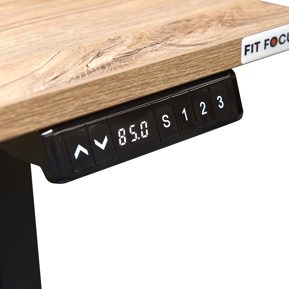 Каркас стола с электроприводом одномоторный AOKE, Well Desk Light, черный (AK-LCSM01T-BK) - 3