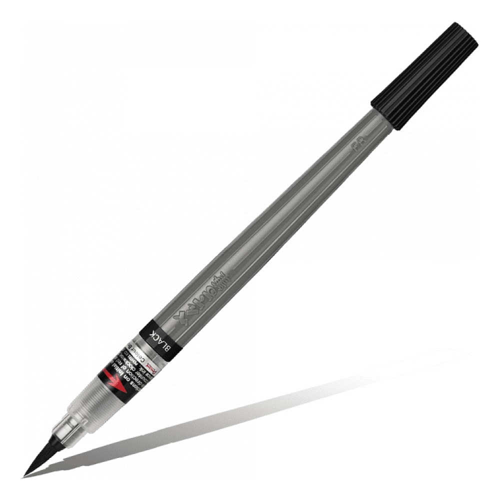 Кисть "Color Brush Pigment", черный, блистер - 2