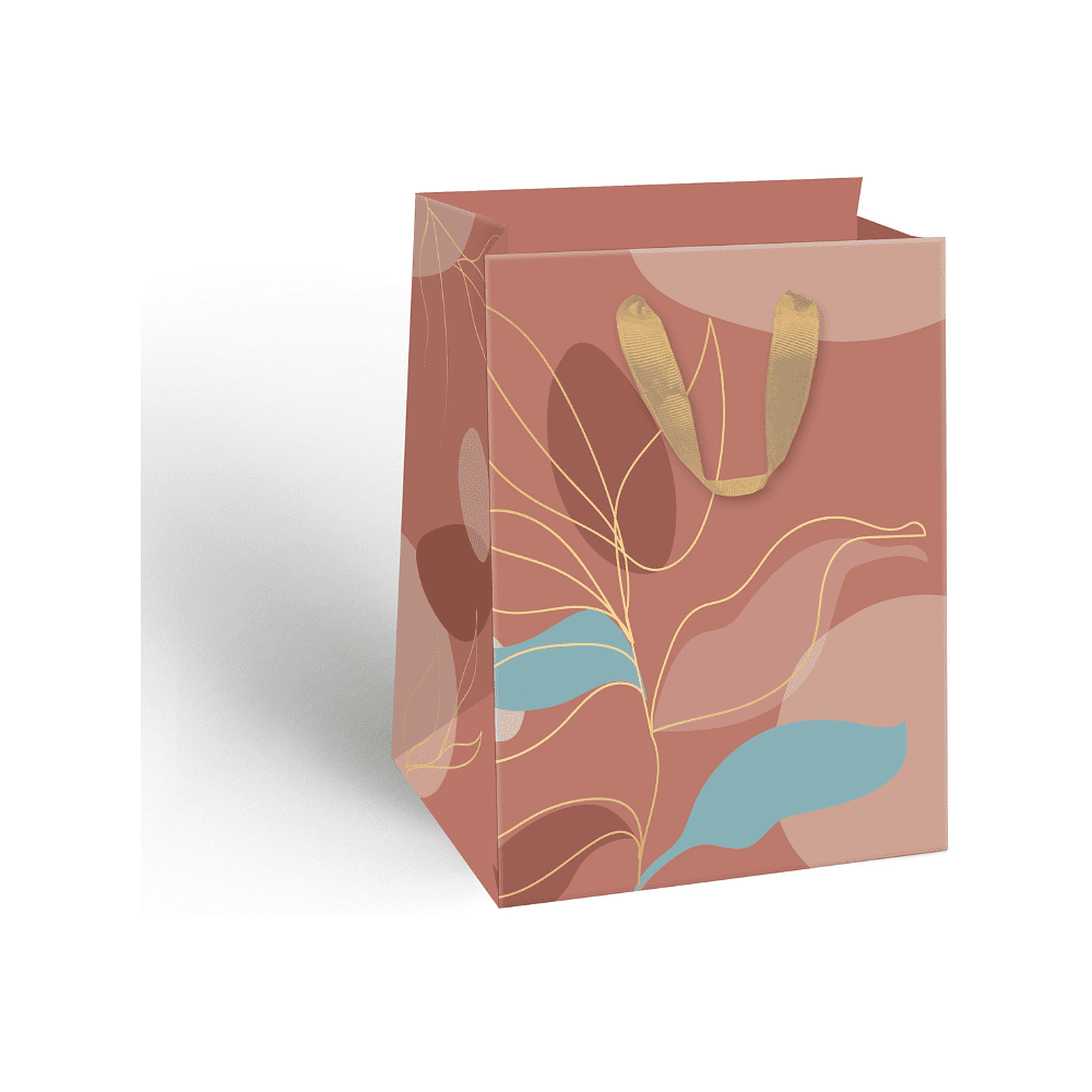 Пакет бумажный подарочный "Dune", 14х19х11 см, ассорти - 7