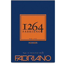 Блок-склейка бумаги для маркеров "Fabriano. 1264", 21х29,7 см, 70 г/м2, 100 листов