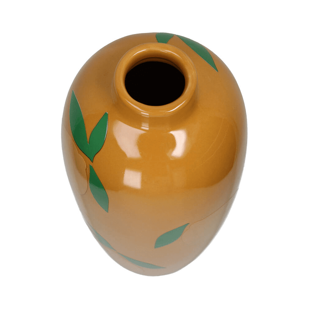 Ваза "Lemon", керамика, 11х11х24.5 см, разноцветный - 2