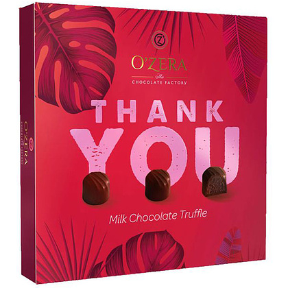 Конфеты шоколадные "O`Zera. Thank you", 140 г