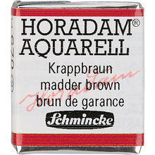Краски акварельные "Schmincke Horadam", 670 коричневый яркий, полукювета