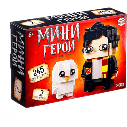 Конструктор "Мини Герои. Волшебник с питомцем"