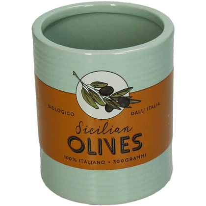 Кашпо "Planter Olives", керамика, разноцветный