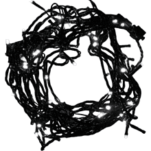 Гирлянда уличная "Нить", 10 м, белый