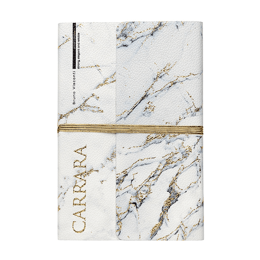 Ежедневник недатированный "Carrara", А5, 192 страниц, линейка, белый - 2