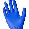 Перчатки нитриловые неопудренные одноразовые "Zaubex", р-р S, 200 шт/упак, голубой - 4