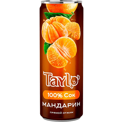 Сок Taylo "Мандарин", 0.25 л