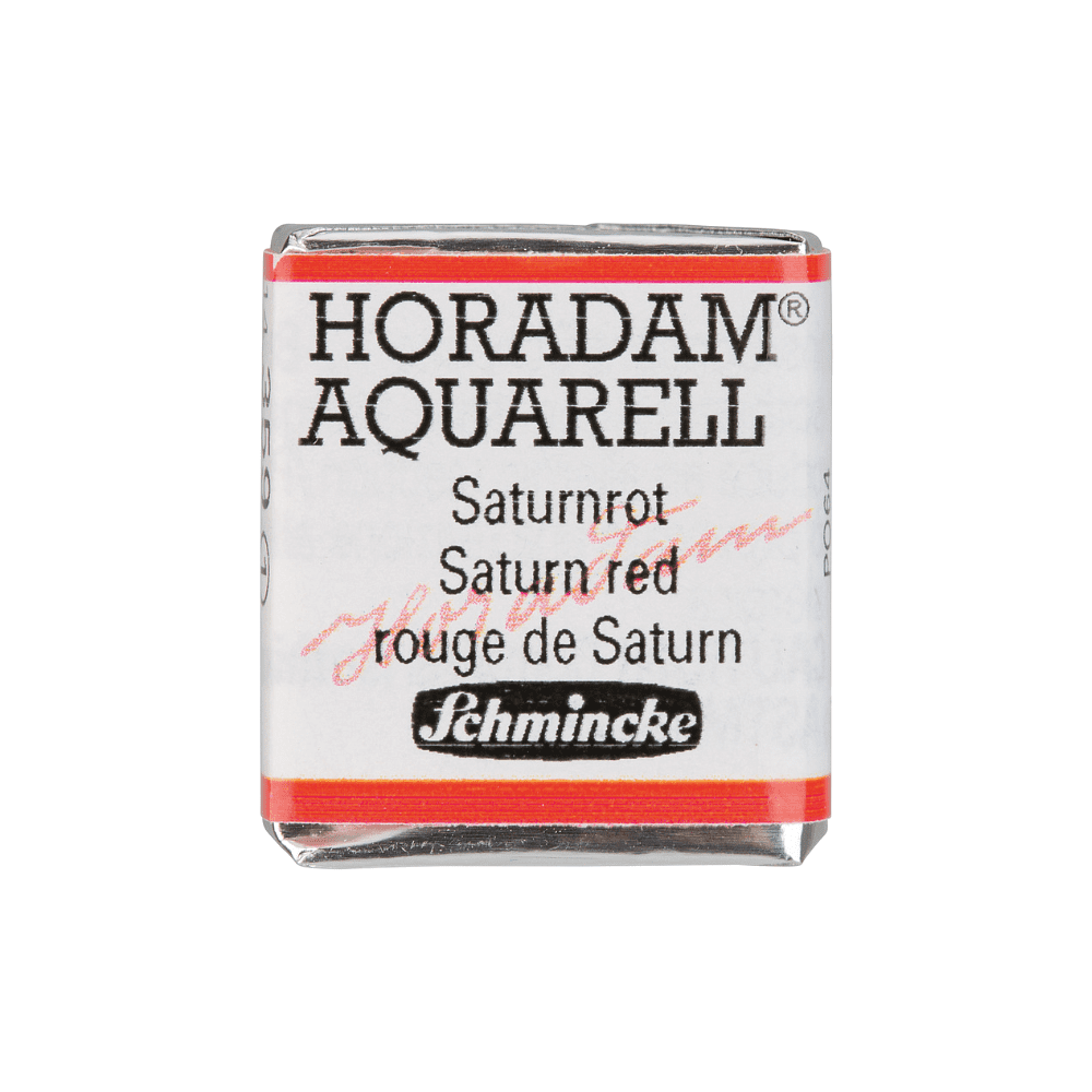 Краски акварельные "Schmincke Horadam", 359 красный Сатурн, полукювета