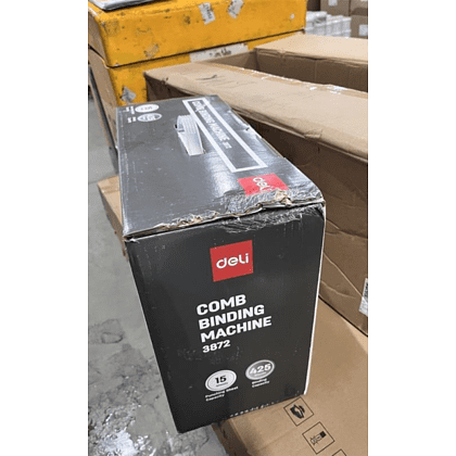 Перфобиндер Deli Plastic Binder "3872", -10% - 5