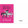 Открытка "Do you love me?", 148х105 мм, дизайнерская - 5