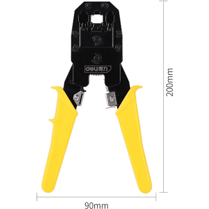 Пресс-клещи Deli YS EDL2468, 4P, 6P, 8P - 3