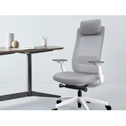 Кресло компьютерное SitZone E-VL002B, сетка, ткань, пластик, черный - 7