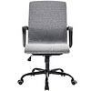 Кресло для персонала EVERPROF "Zero", ткань, металл, серый - 2