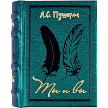 Книга-мини "Ты и Вы", Александр Пушкин, 44х59 мм, ассорти