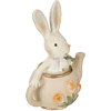Фигурка "Заяц в чайнике", 8 x 5 x 10 см, бежевый - 4