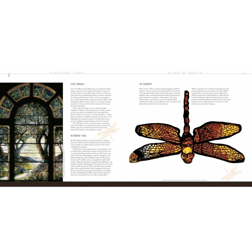 Книга на английском языке "Louis Comfort Tiffany: Masterworks", Camilla Bedoyere - 2